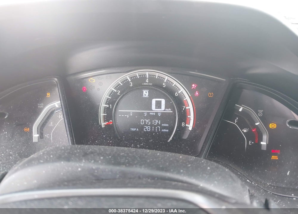 2018 HONDA CIVIC SPORT VIN: SHHFK7H49JU228147