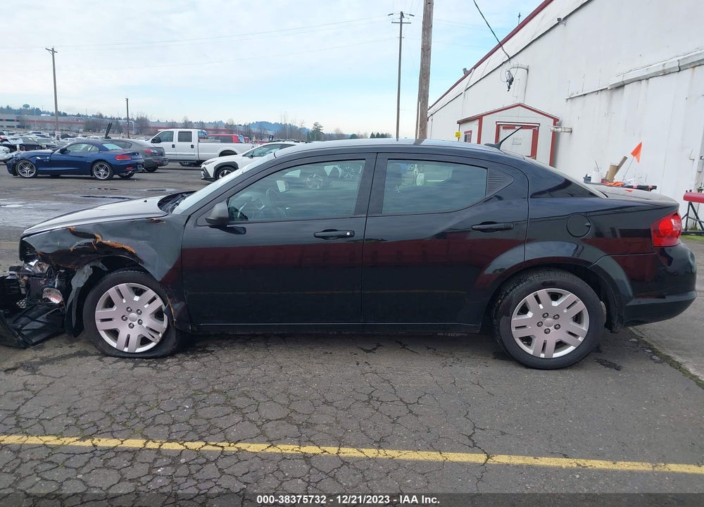 2012 DODGE AVENGER SE VIN: 1C3CDZAB5CN272674