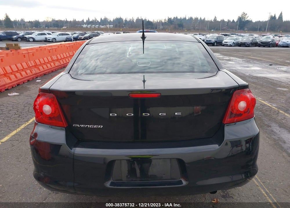 2012 DODGE AVENGER SE VIN: 1C3CDZAB5CN272674
