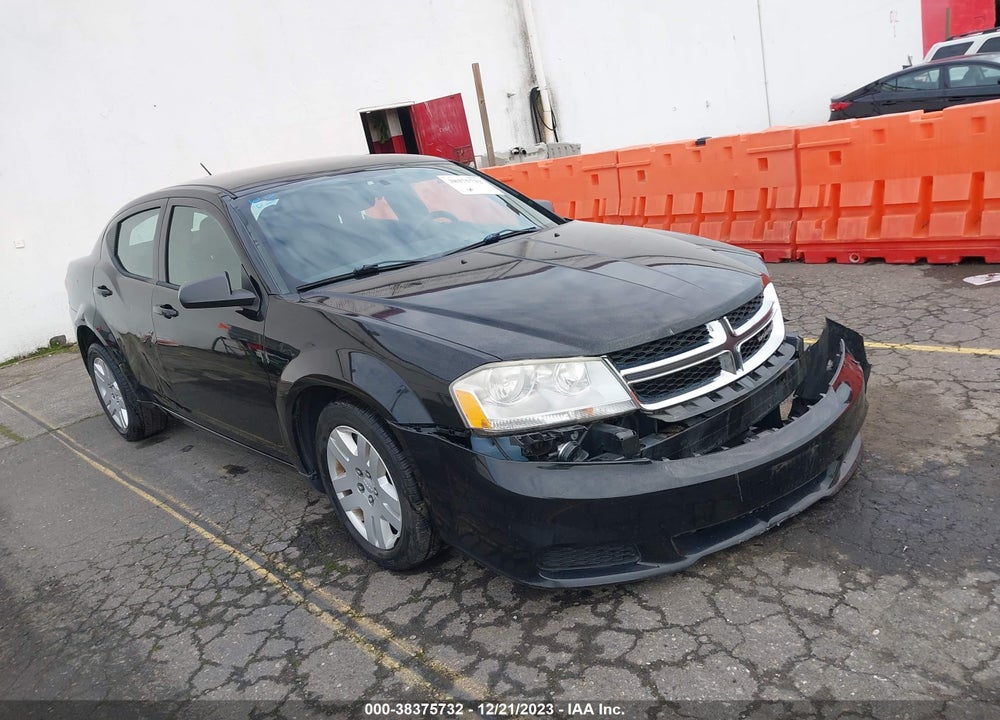 2012 DODGE AVENGER SE VIN: 1C3CDZAB5CN272674