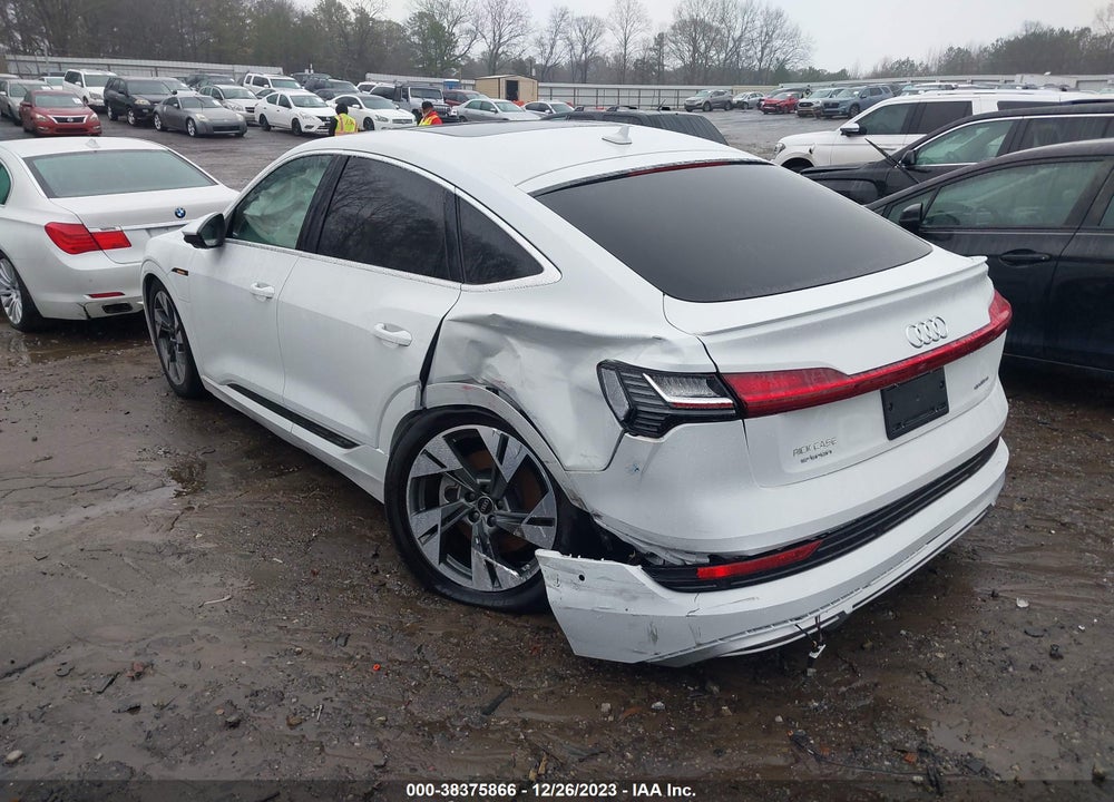 2022 AUDI E-TRON SPORTBACK PRESTIGE S LINE QUATTRO VIN: WA13AAGE4NB025555