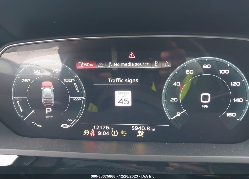 2022 AUDI E-TRON SPORTBACK PRESTIGE S LINE QUATTRO VIN: WA13AAGE4NB025555
