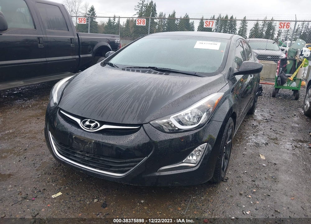 2016 HYUNDAI ELANTRA SE VIN: 5NPDH4AE0GH748286