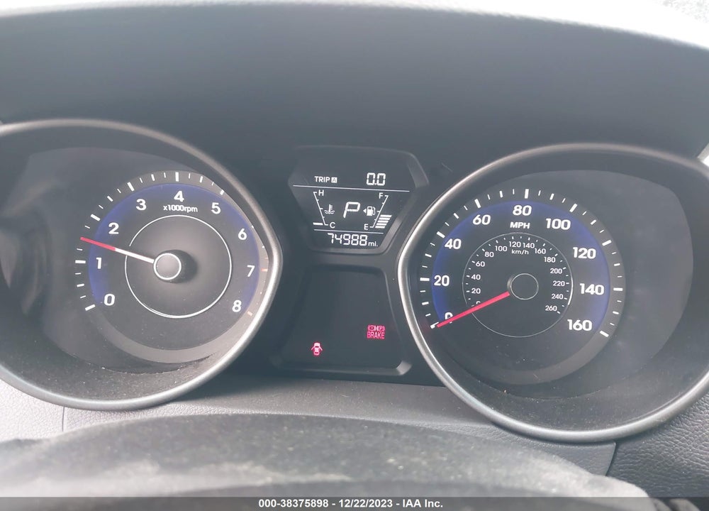 2016 HYUNDAI ELANTRA SE VIN: 5NPDH4AE0GH748286