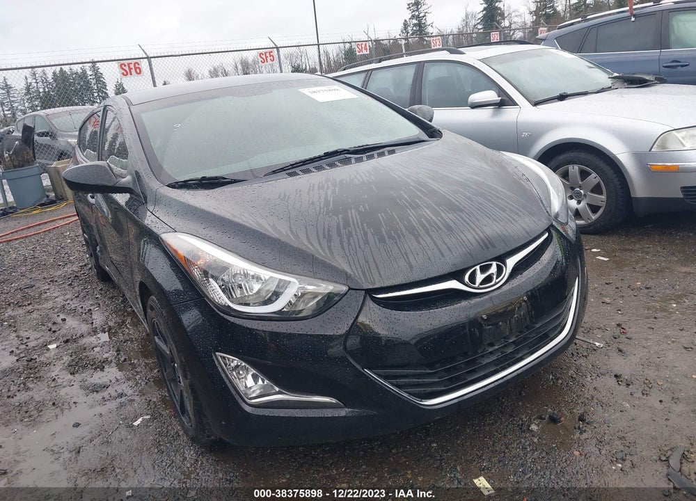 2016 HYUNDAI ELANTRA SE VIN: 5NPDH4AE0GH748286