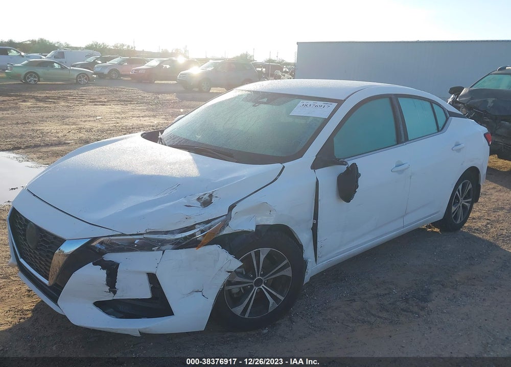 2022 NISSAN SENTRA SV XTRONIC CVT VIN: 3N1AB8CV0NY232859