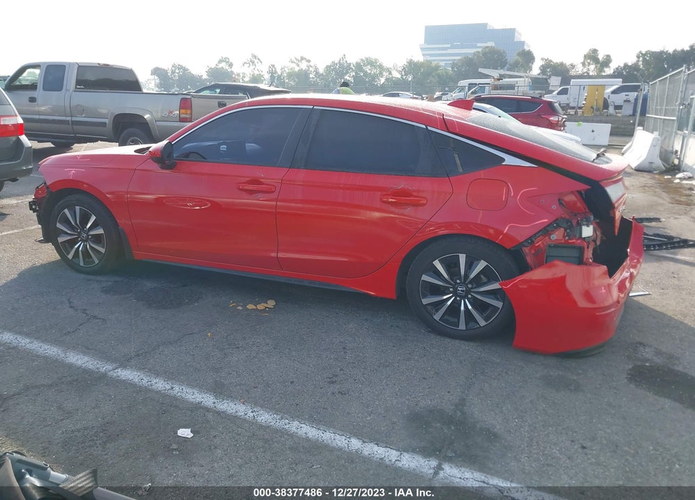 2022 HONDA CIVIC EX-L VIN: 19XFL1H75NE003693