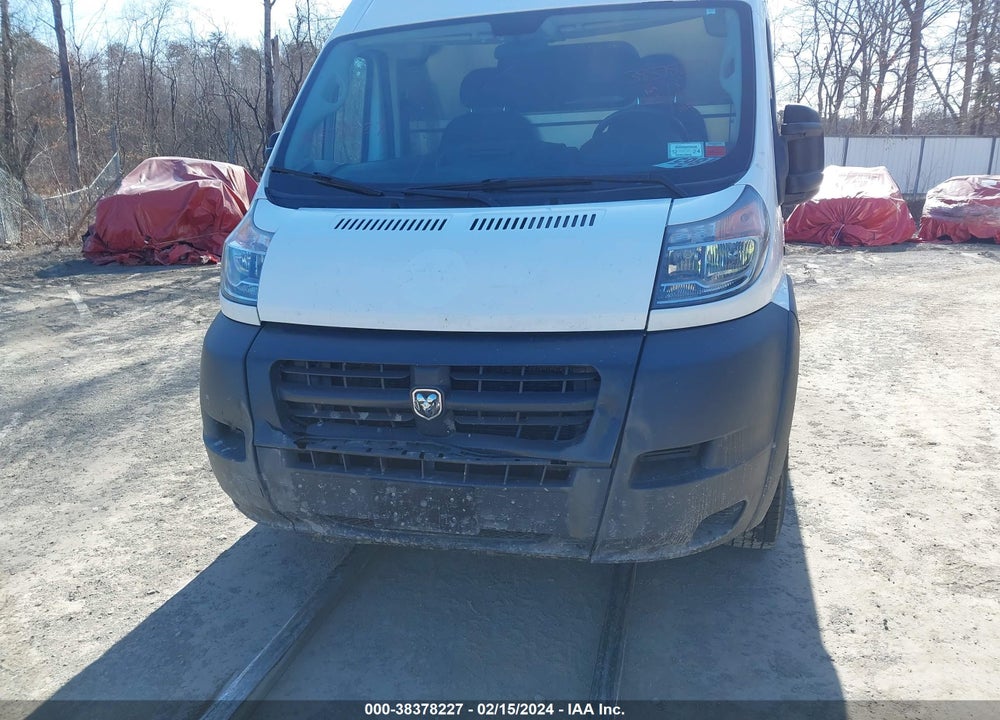2018 RAM PROMASTER 3500 CARGO VAN HIGH ROOF 159 WB EXT VIN: 3C6URVJG2JE161983