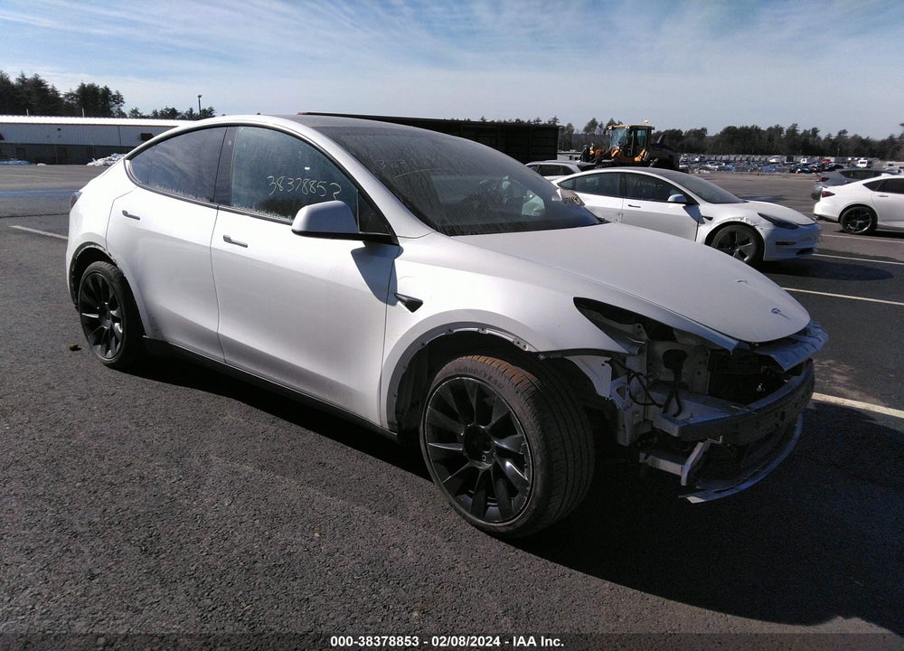 2021 TESLA MODEL Y LONG RANGE DUAL MOTOR ALL-WHEEL DRIVE VIN: 5YJYGDEEXMF060529