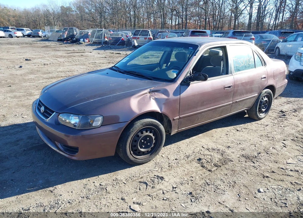 2001 TOYOTA COROLLA LE VIN: 2T1BR12E01C492758
