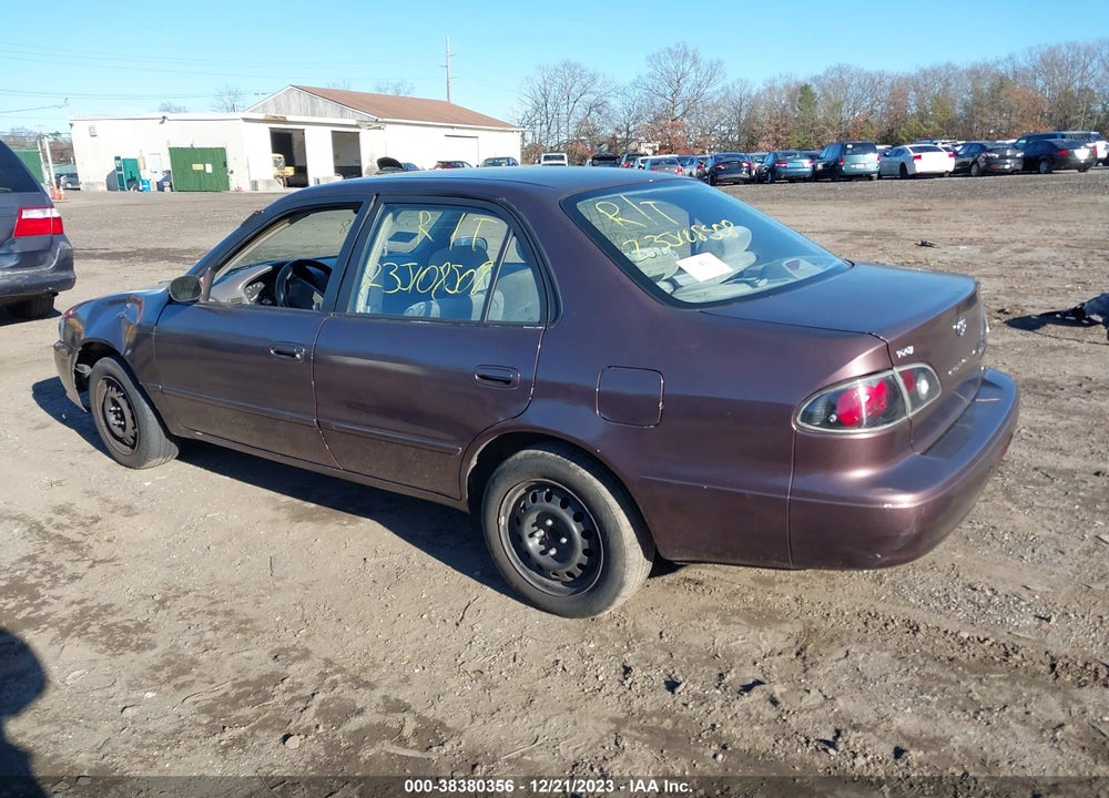2001 TOYOTA COROLLA LE VIN: 2T1BR12E01C492758