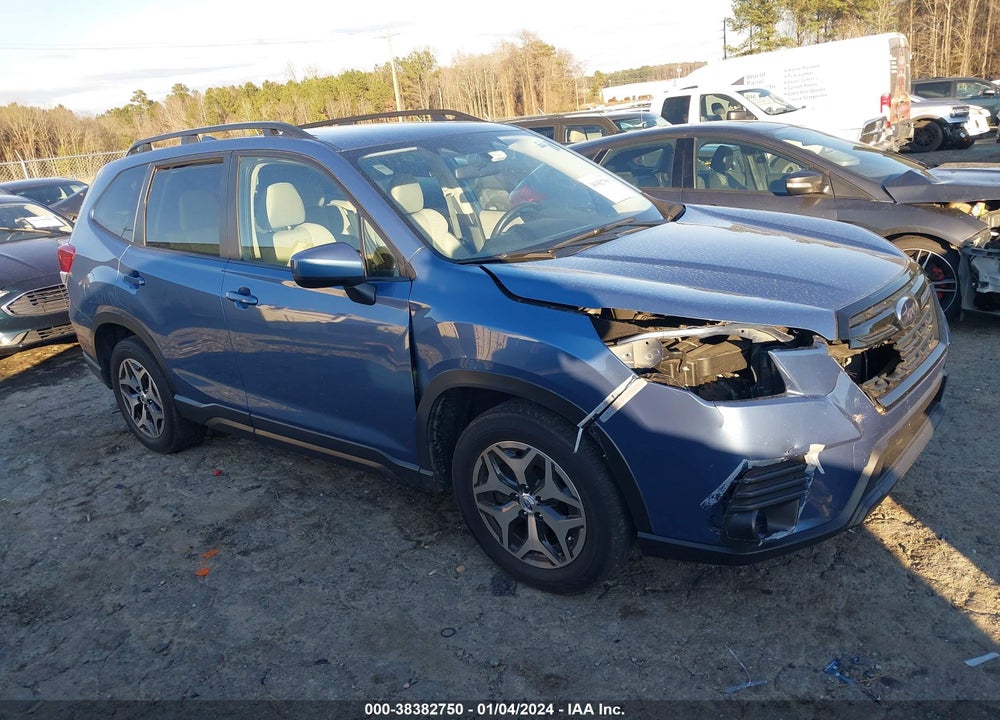 2022 SUBARU FORESTER PREMIUM VIN: JF2SKAEC3NH405243