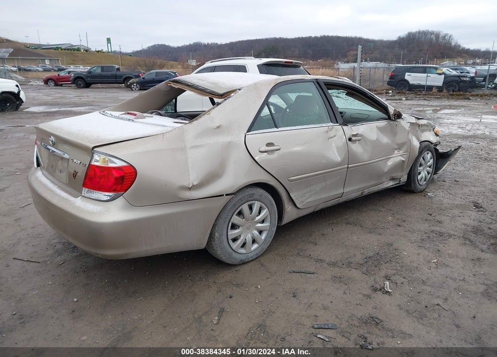 2006 TOYOTA CAMRY LE VIN: 4T1BE32K06U161505