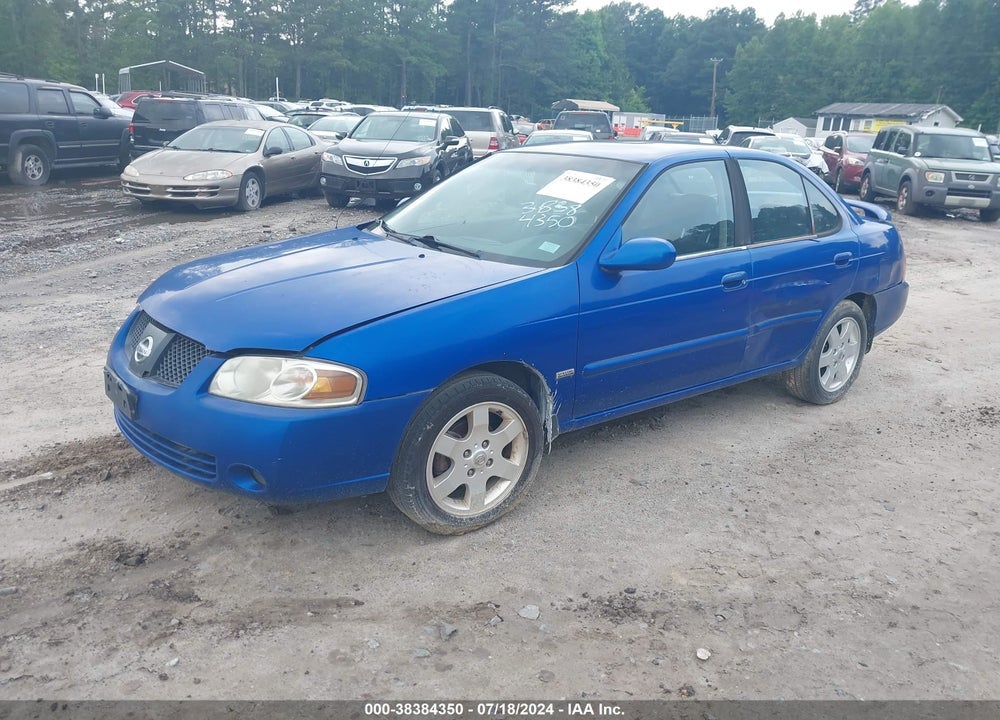 2006 NISSAN SENTRA 1.8S VIN: 3N1CB51D96L547935