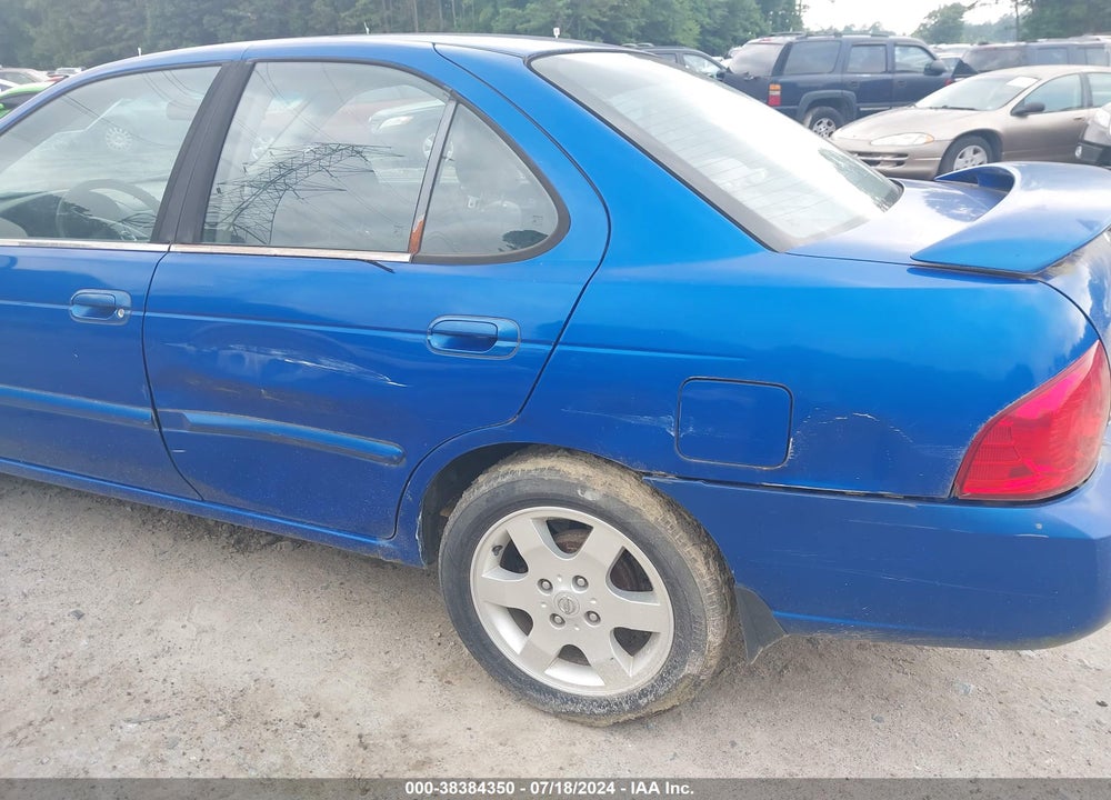 2006 NISSAN SENTRA 1.8S VIN: 3N1CB51D96L547935
