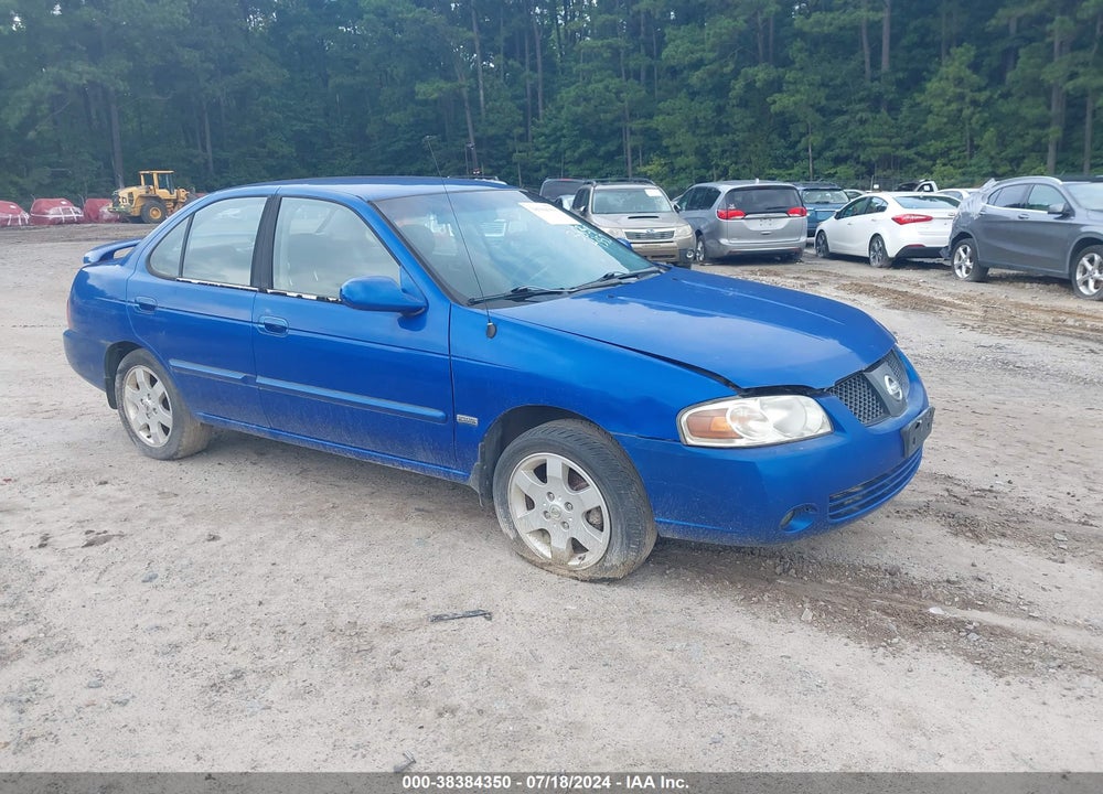 2006 NISSAN SENTRA 1.8S VIN: 3N1CB51D96L547935