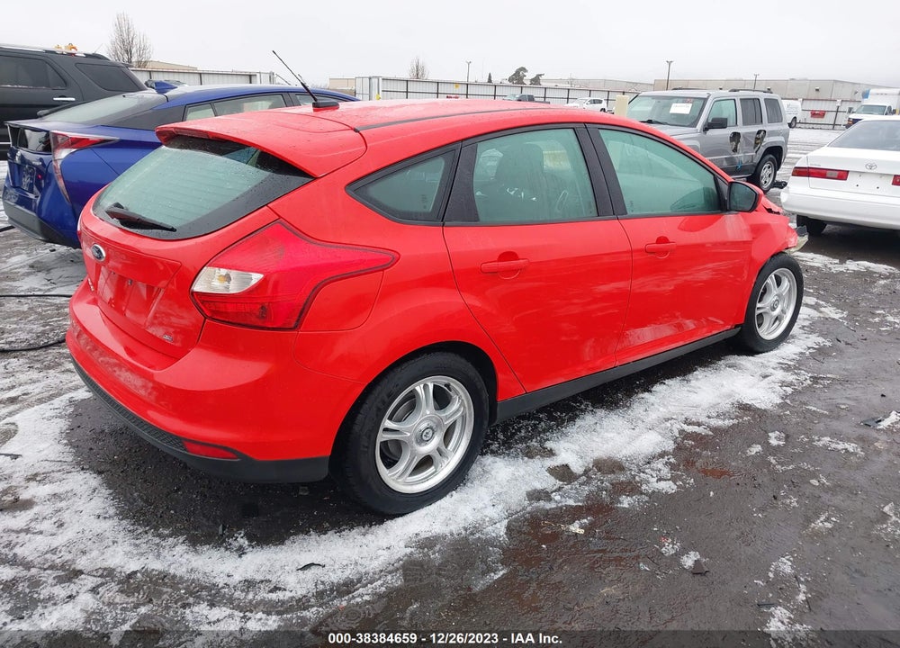 2012 FORD FOCUS SE VIN: 1FAHP3K2XCL237716