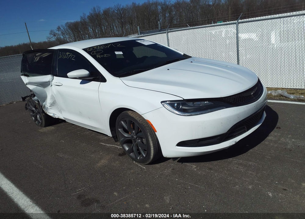 2016 CHRYSLER 200 S VIN: 1C3CCCBB2GN105077