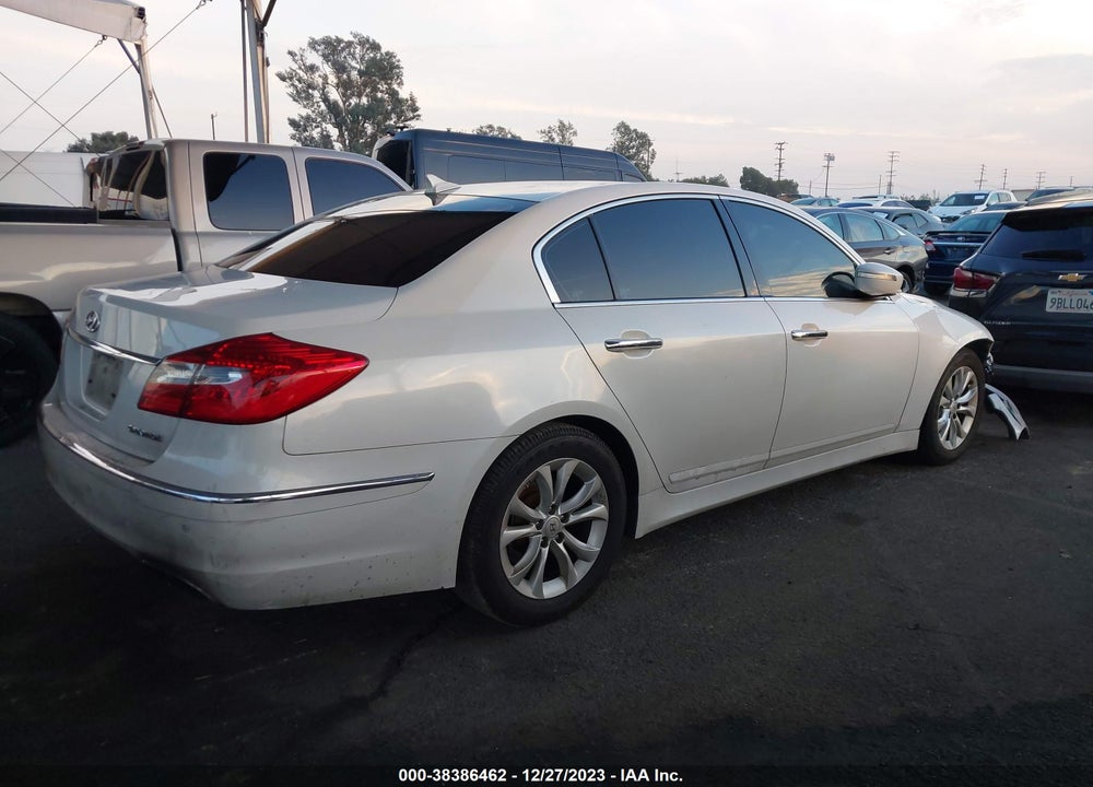 2012 HYUNDAI GENESIS 3.8 VIN: KMHGC4DDXCU171521