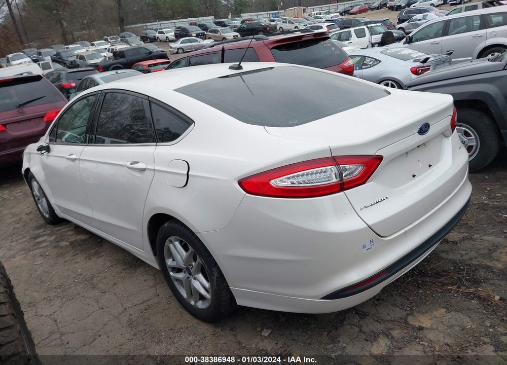 2014 FORD FUSION SE VIN: 3FA6P0H78ER186276