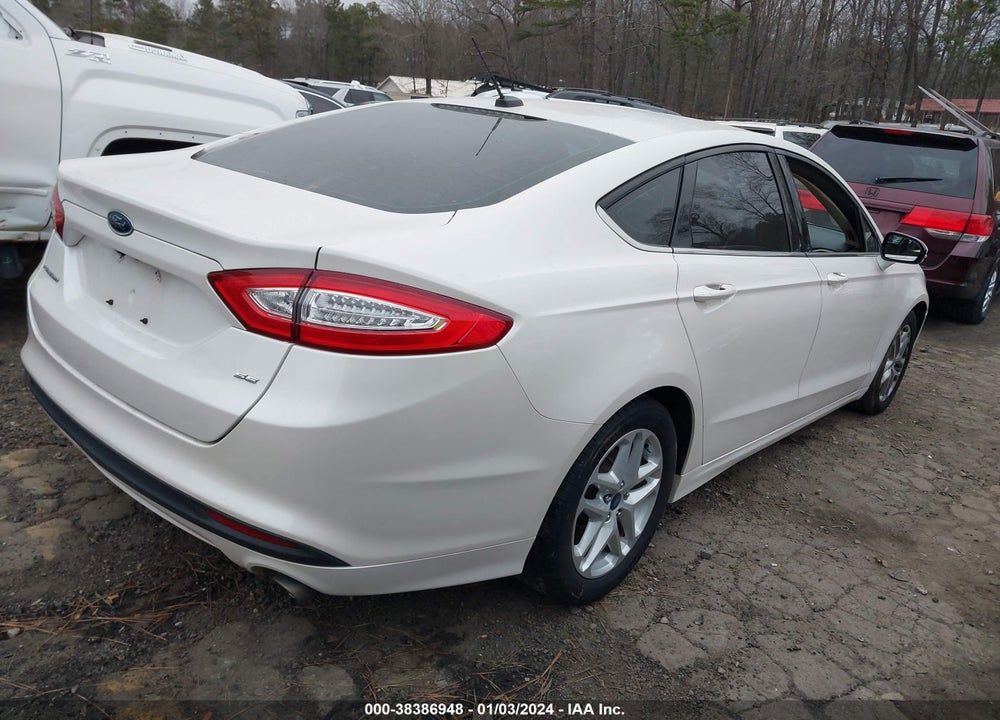 2014 FORD FUSION SE VIN: 3FA6P0H78ER186276
