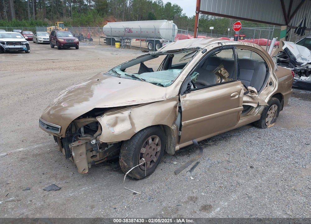 2001 KIA RIO BASE (A4)/BASE (M5) VIN: KNADC123416084132