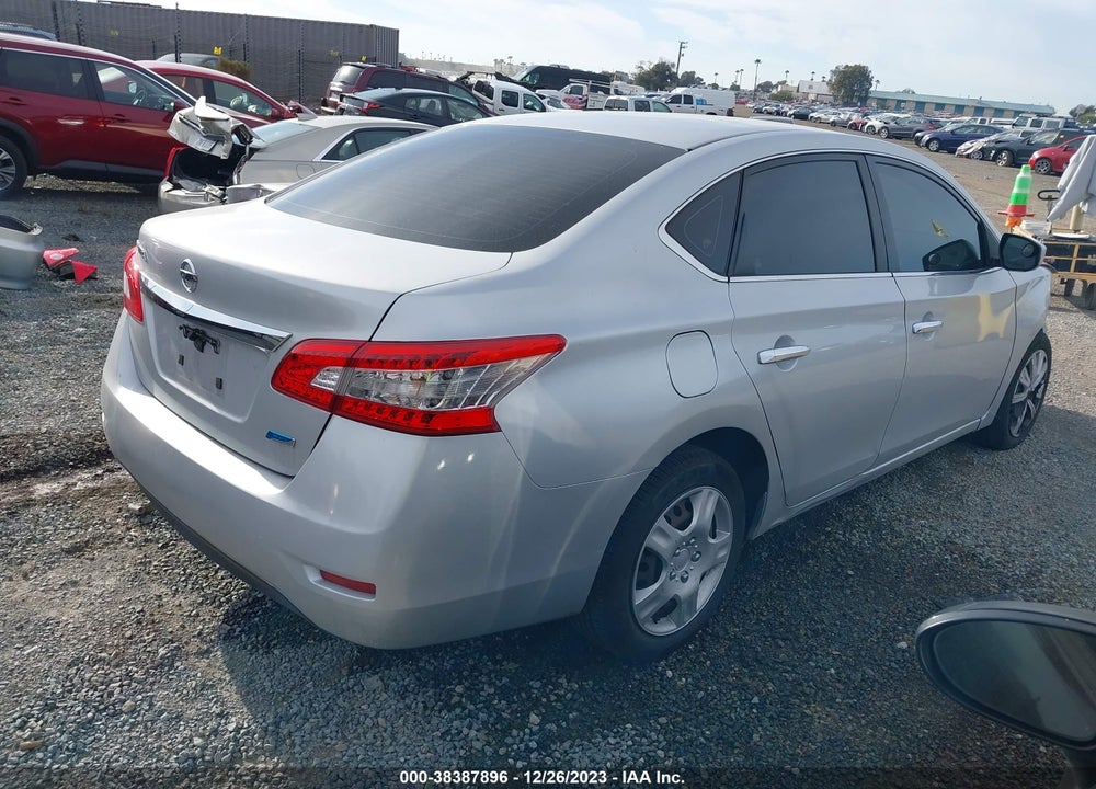 2014 NISSAN SENTRA S VIN: 3N1AB7AP0EL696245