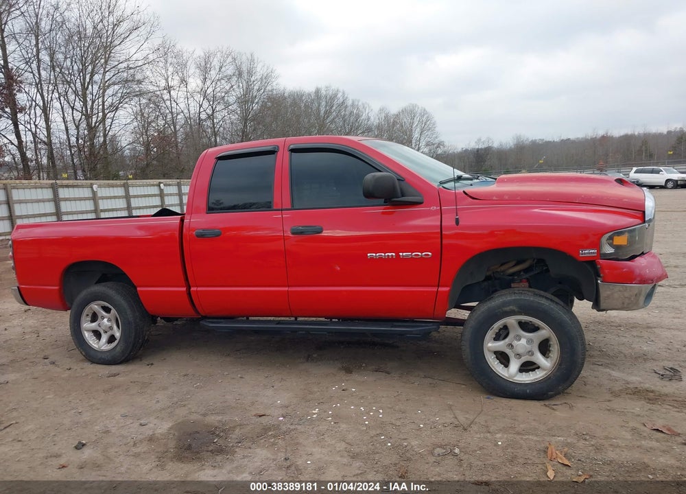 2005 DODGE RAM 1500 SLT/LARAMIE VIN: 1D7HU18D75J501446