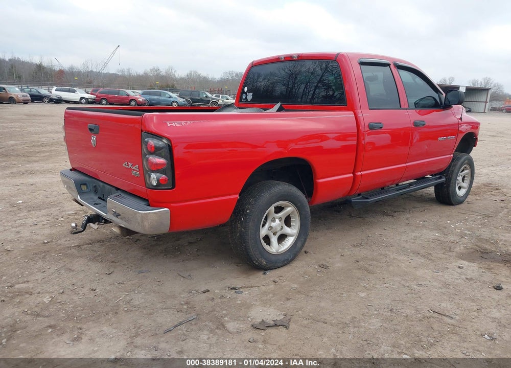 2005 DODGE RAM 1500 SLT/LARAMIE VIN: 1D7HU18D75J501446