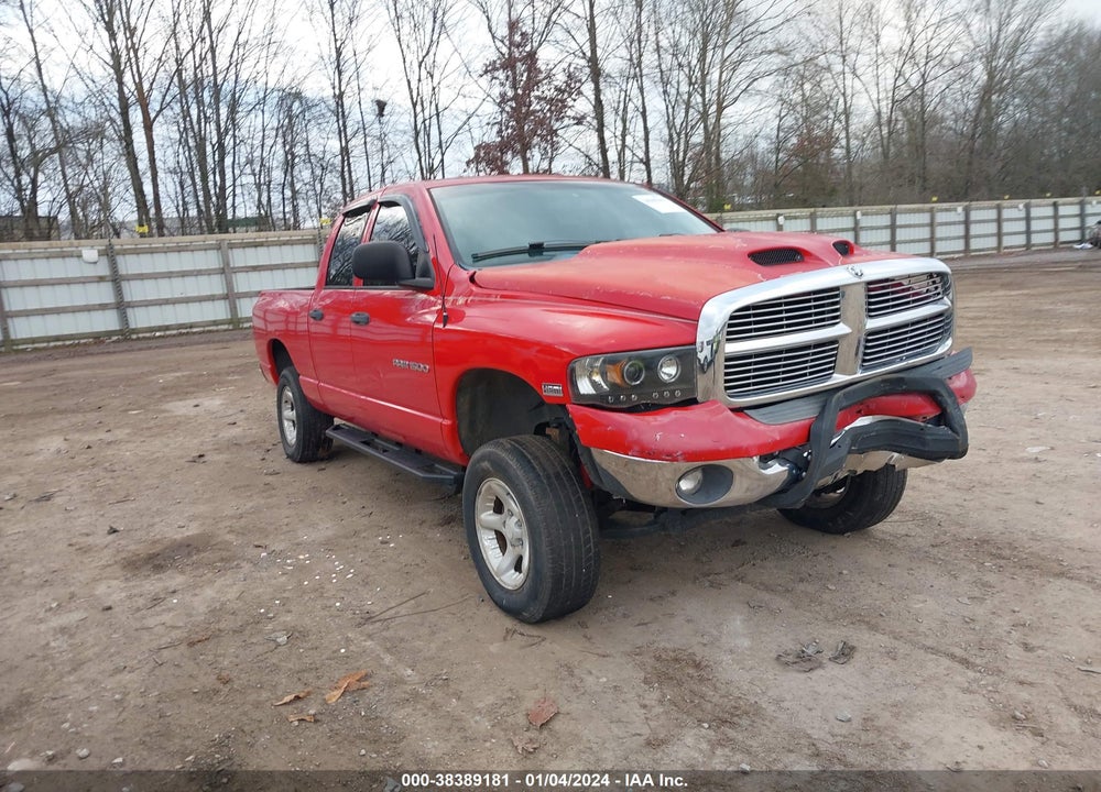 2005 DODGE RAM 1500 SLT/LARAMIE VIN: 1D7HU18D75J501446