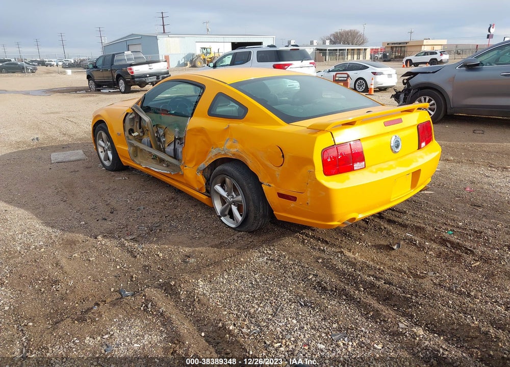 2008 FORD MUSTANG GT DELUXE/GT PREMIUM VIN: 1ZVHT82H785204155