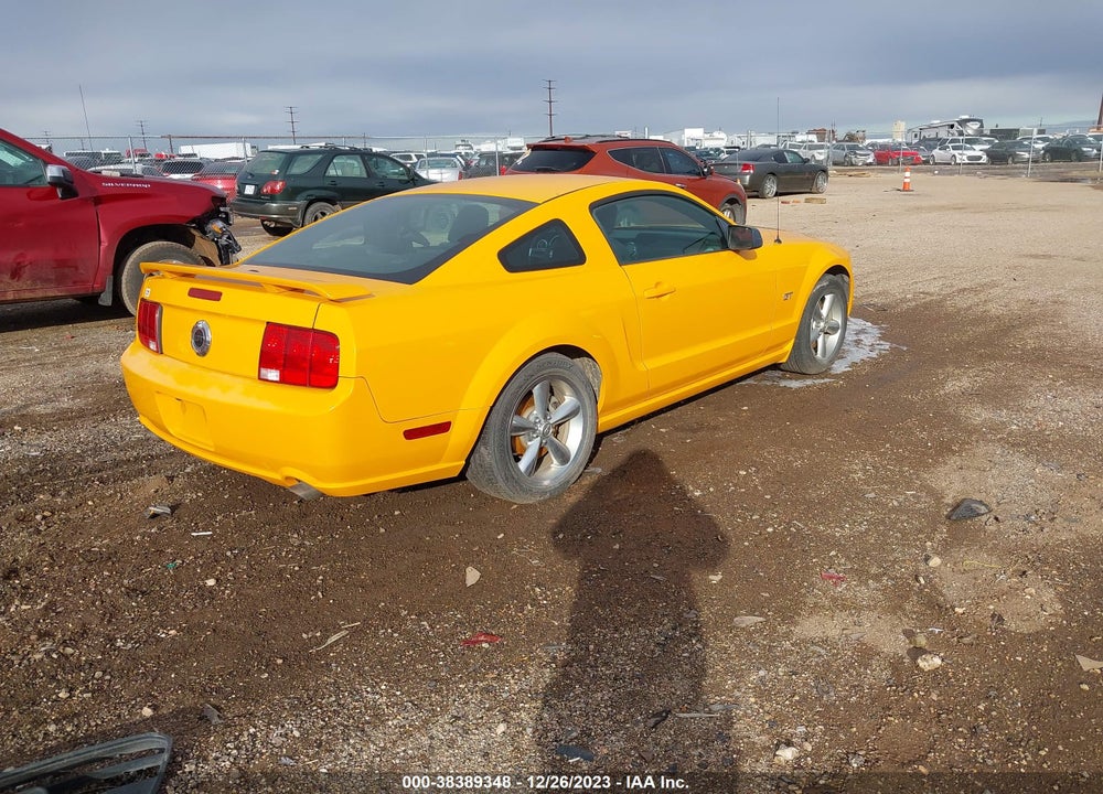 2008 FORD MUSTANG GT DELUXE/GT PREMIUM VIN: 1ZVHT82H785204155