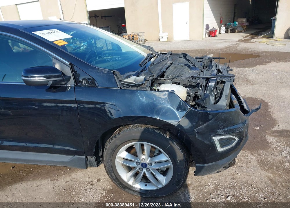 2017 FORD EDGE SEL VIN: 2FMPK3J93HBC66240