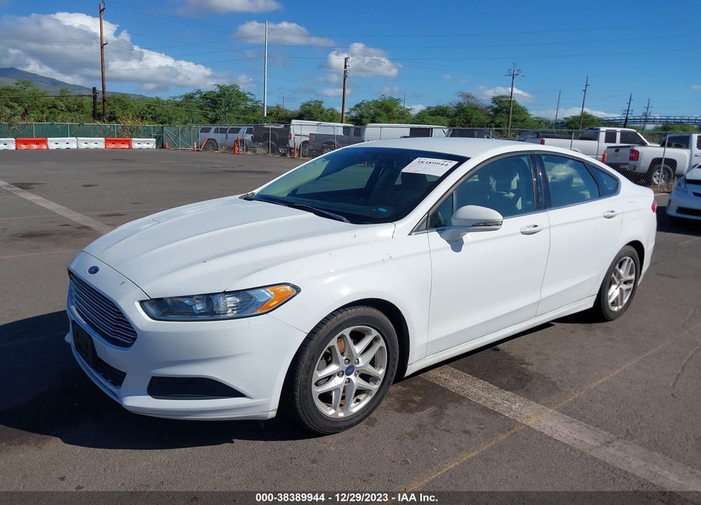 2016 FORD FUSION SE VIN: 3FA6P0H75GR233265