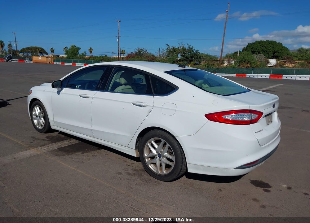 2016 FORD FUSION SE VIN: 3FA6P0H75GR233265