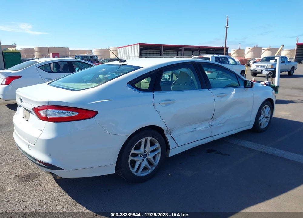 2016 FORD FUSION SE VIN: 3FA6P0H75GR233265