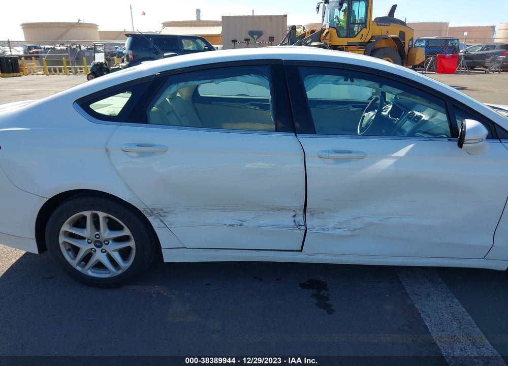 2016 FORD FUSION SE VIN: 3FA6P0H75GR233265
