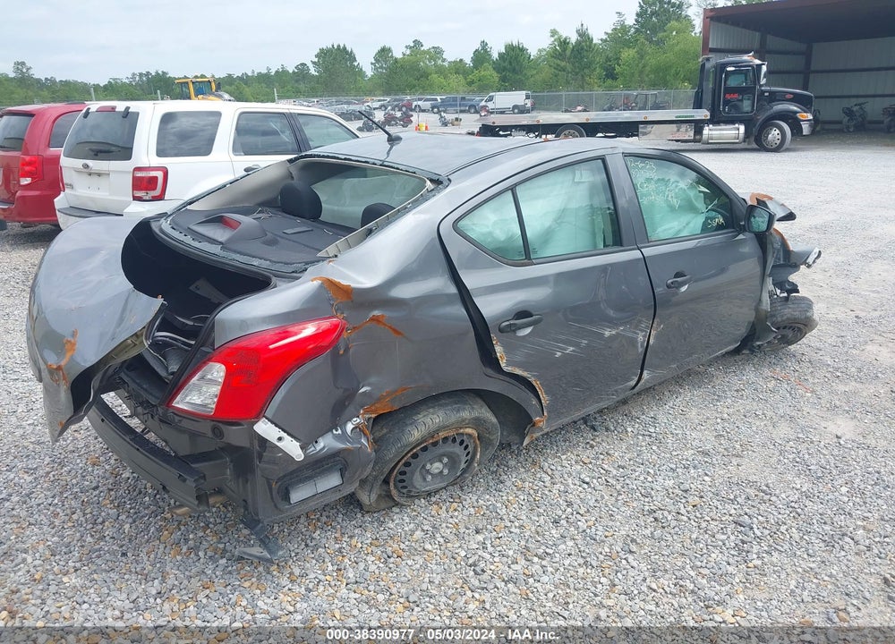 2019 NISSAN VERSA 1.6 S+ VIN: 3N1CN7AP4KL823736