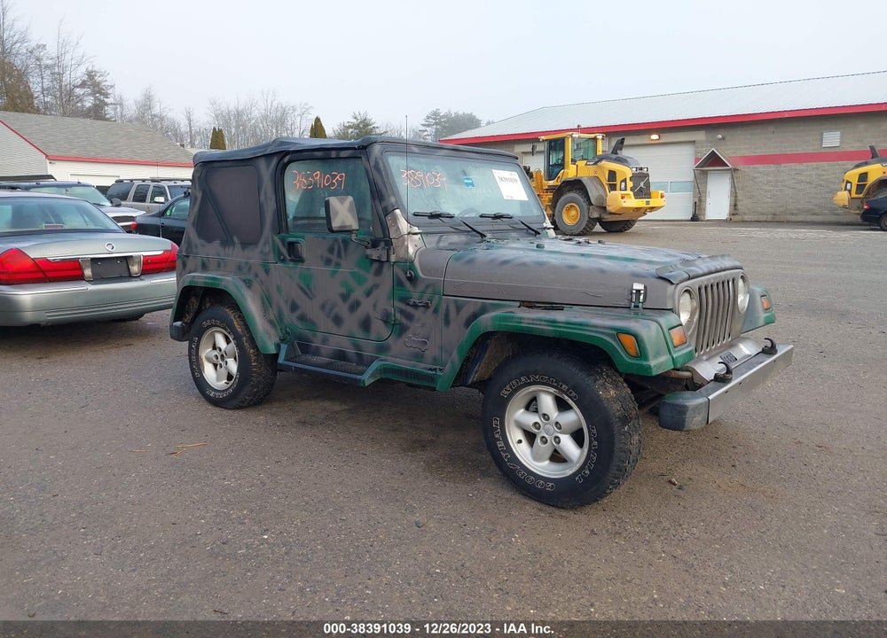 1999 JEEP WRANGLER SPORT VIN: 1J4FY19S5XP470145