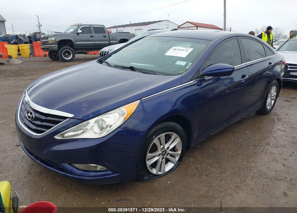 2013 HYUNDAI SONATA GLS VIN: 5NPEB4AC2DH801201