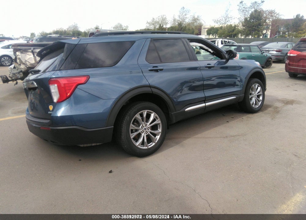 2020 FORD EXPLORER XLT VIN: 1FMSK8DHXLGB54529