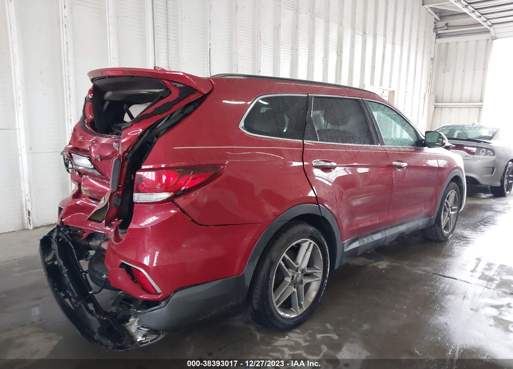 2017 HYUNDAI SANTA FE SE ULTIMATE VIN: KM8SR4HFXHU168341