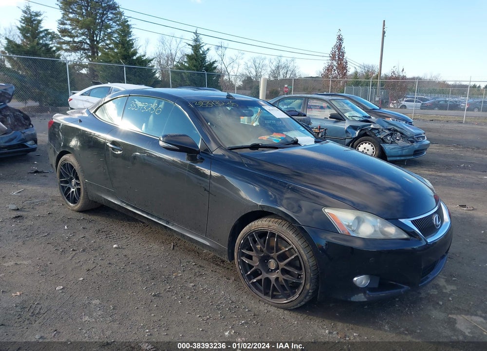 2010 LEXUS IS 350C VIN: JTHFE2C28A2503980