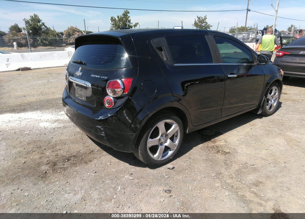 2012 CHEVROLET SONIC VIN: 1G1JE6SHXC4141966