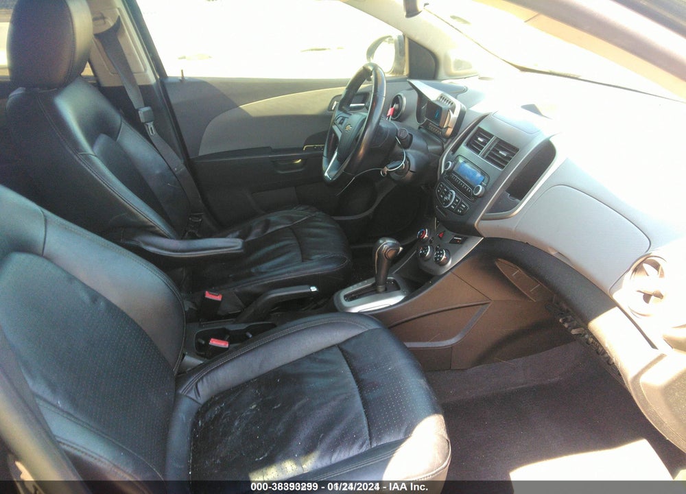 2012 CHEVROLET SONIC VIN: 1G1JE6SHXC4141966