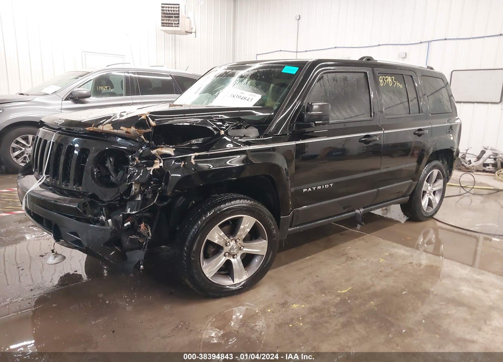 2016 JEEP PATRIOT HIGH ALTITUDE EDITION VIN: 1C4NJPFA7GD700600