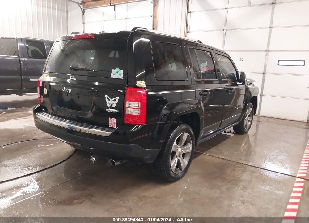 2016 JEEP PATRIOT HIGH ALTITUDE EDITION VIN: 1C4NJPFA7GD700600