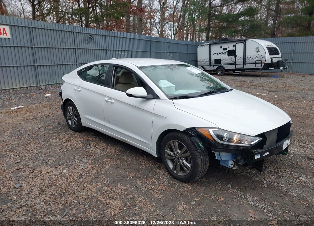 2018 HYUNDAI ELANTRA SEL VIN: 5NPD84LF0JH339847