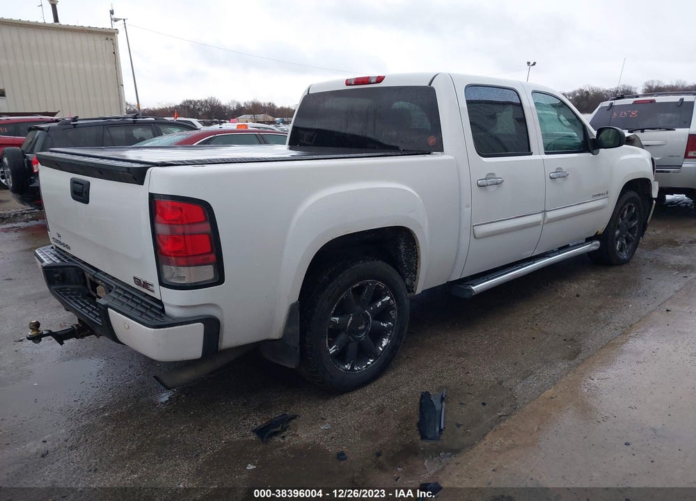 2008 GMC SIERRA 1500 DENALI VIN: 2GTEK638881327329