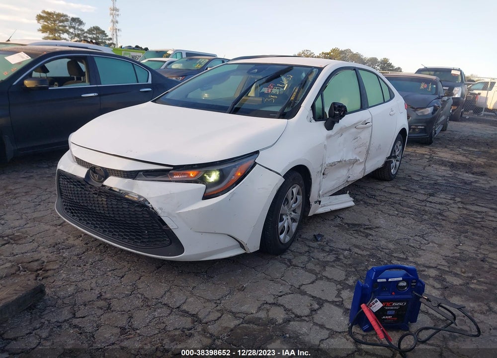 2020 TOYOTA COROLLA VIN: JTDEPRAEXLJ085508